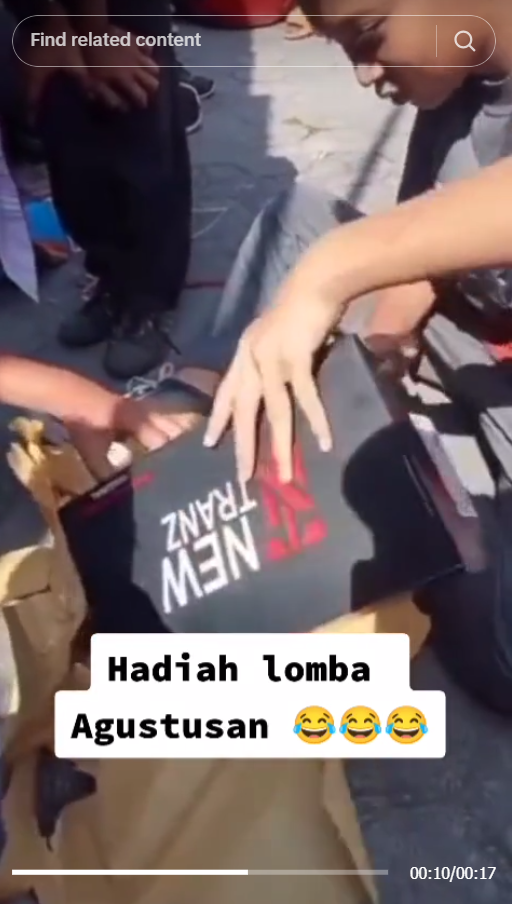 Berharap Dapat Sepatu Baru, Saat Kotak Hadiah 17-an ini DIbuka Isinya Jauh dari Ekspektasi