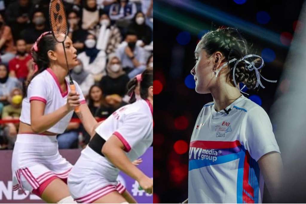 Potret Erika Carlina dan Caitlin Halderman