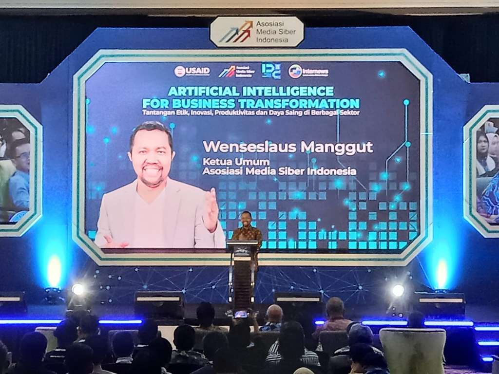 Ketua Umum AMSI Wenseslaus Manggut
