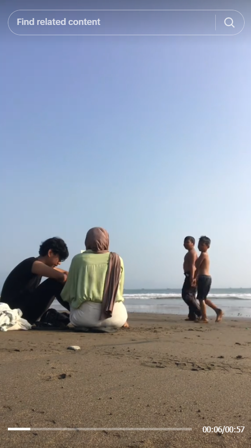 Detik-Detik Pasangan Tak Sengaja Rekam Bocah Terbawa Ombak, Sempat Dikira Bercanda saat Teriak Minta Tolong