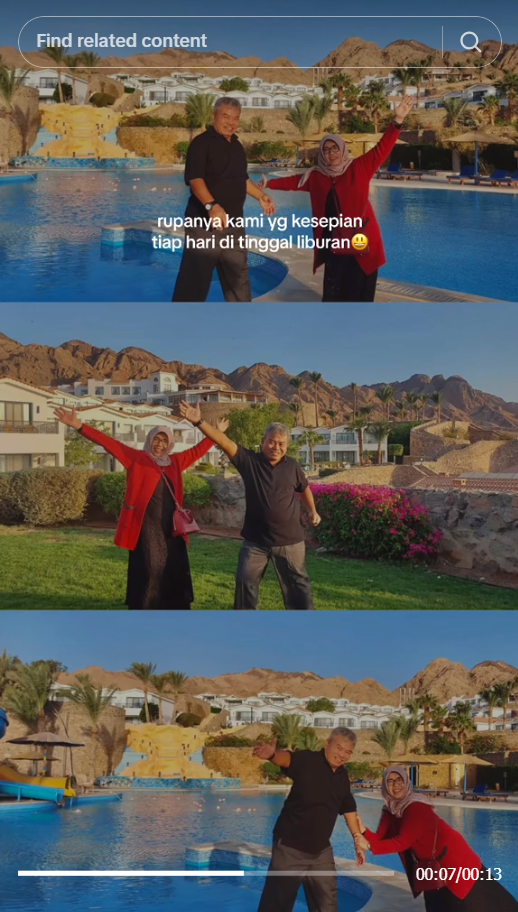 Anak Khawatir Orangtua Kesepian Ditinggal Kuliah, Ternyata Malah Asyik Keliling Dunia