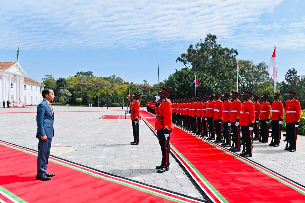 Momen Jokowi Kebablasan Hingga Ditegur Tentara Afrika dan Putar Balik