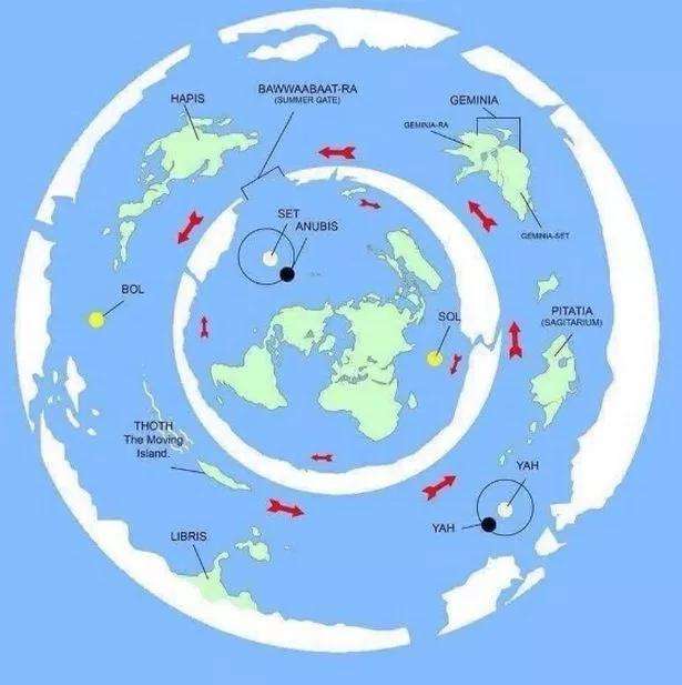 Kaum Bumi datar yakin di balik tembok es Antartika ada benua rahasia.