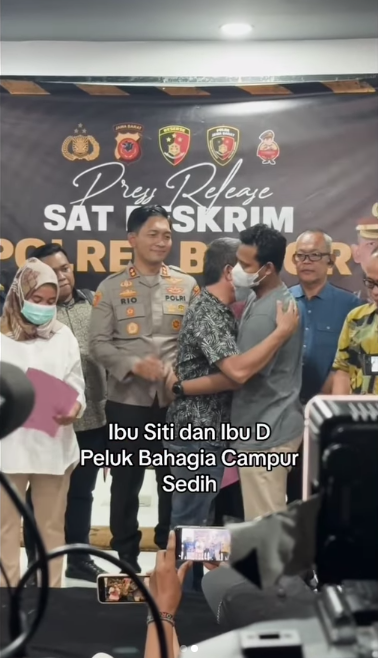Momen Haru Kedua Orangtua Saling Berpelukan, Usai Bayi di Bogor Terbukti Tertukar