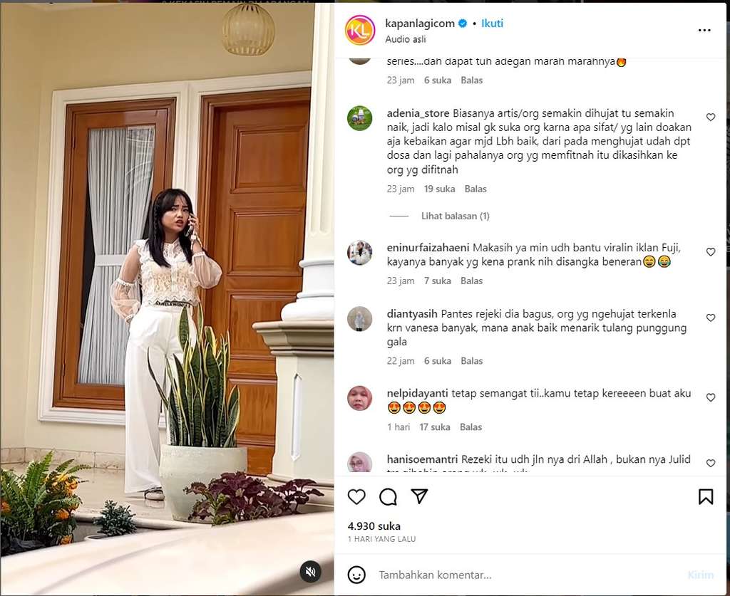 Potongan Videonya Viral, Fuji Klarifikasi Cuma Mau Pindah Lapak ke Shopee Live karena Banyak Diskon!