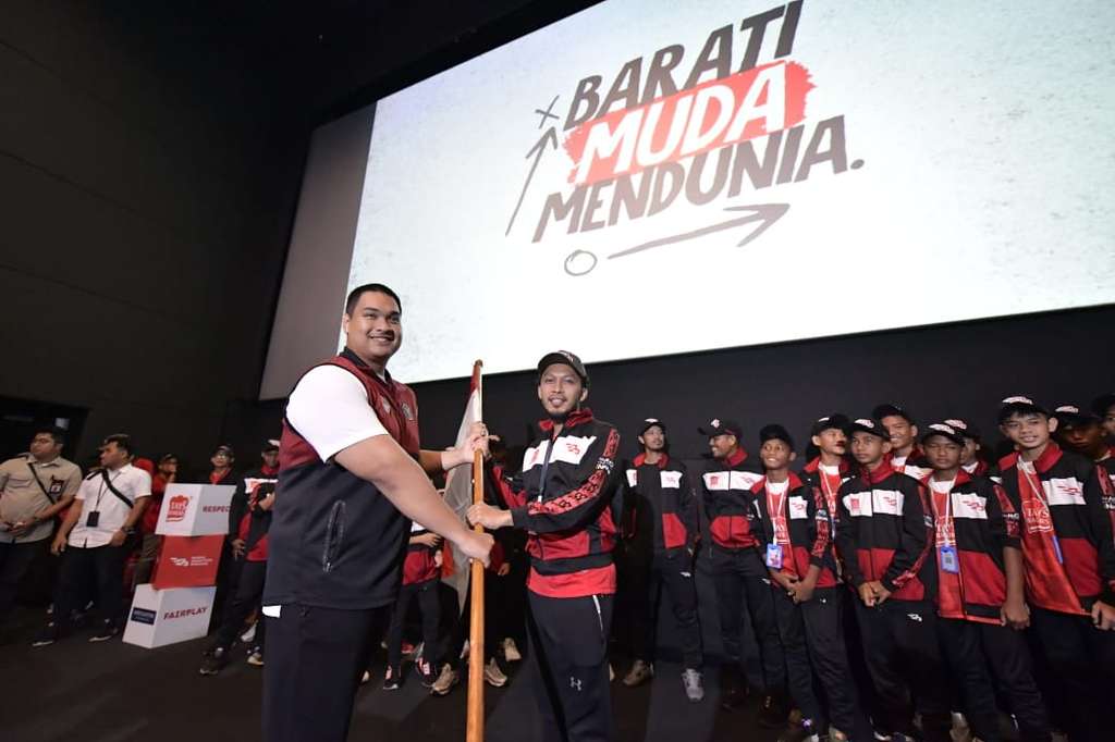 Melepas Tim Indonesia ke Gothia Cup 2023 Swedia, Menpora: Kesempatan Menyambut Piala Dunia U-17