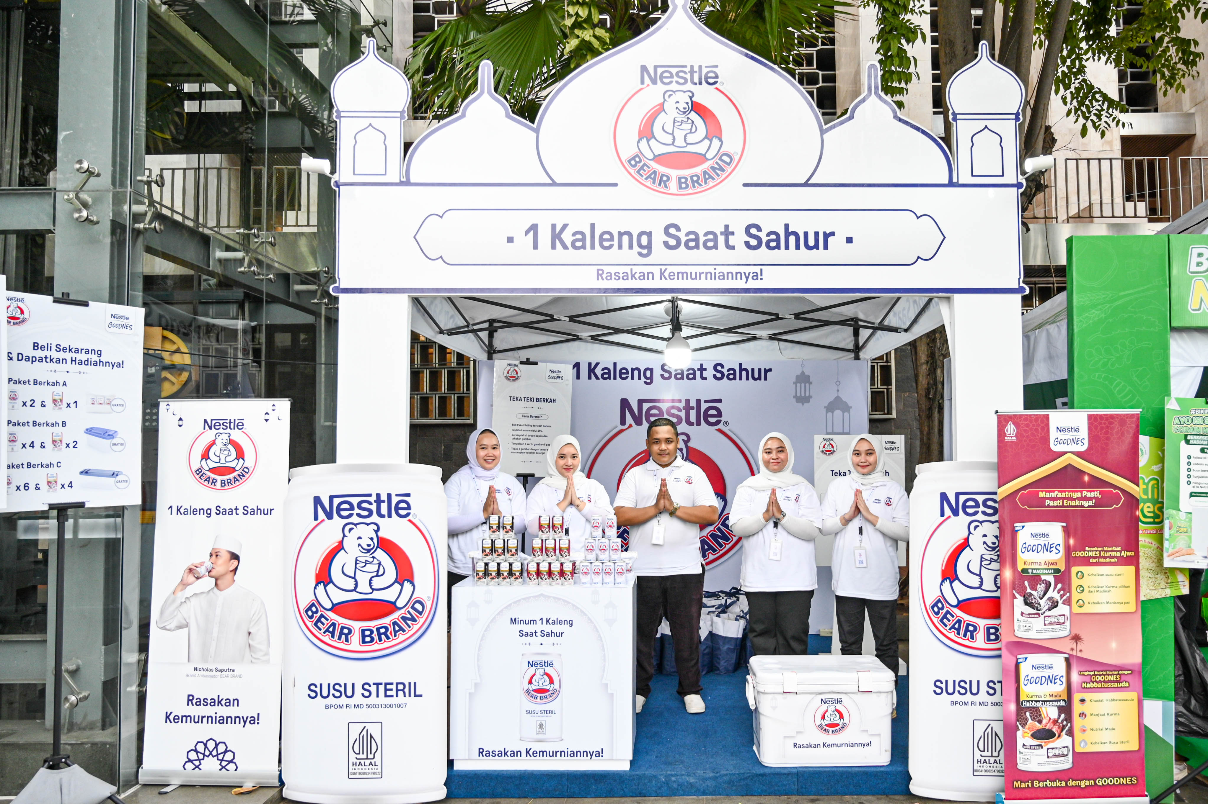 Berbagi Kebaikan Ramadan: BEAR BRAND Dukung Kesehatan Selama Puasa