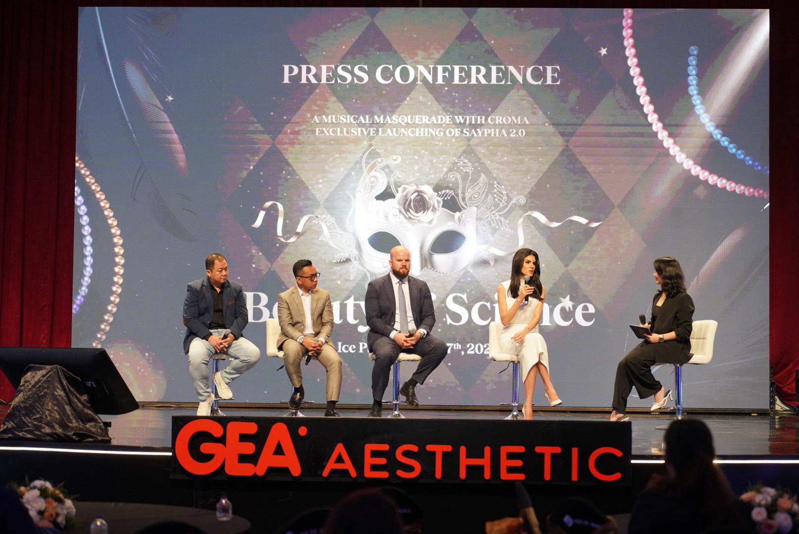 GEA Aesthetic & Croma-Pharma Resmi Hadirkan Saypha® 2.0 di Indonesia, Filler Dermal Bersertifikasi MDR Eropa