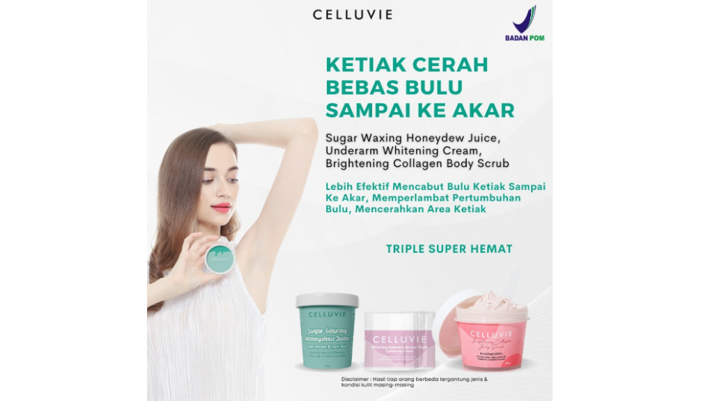 4 Rekomendasi Produk Pencerah Ketiak Lokal yang Aman, Terjangkau, dan Sudah Terdaftar BPOM