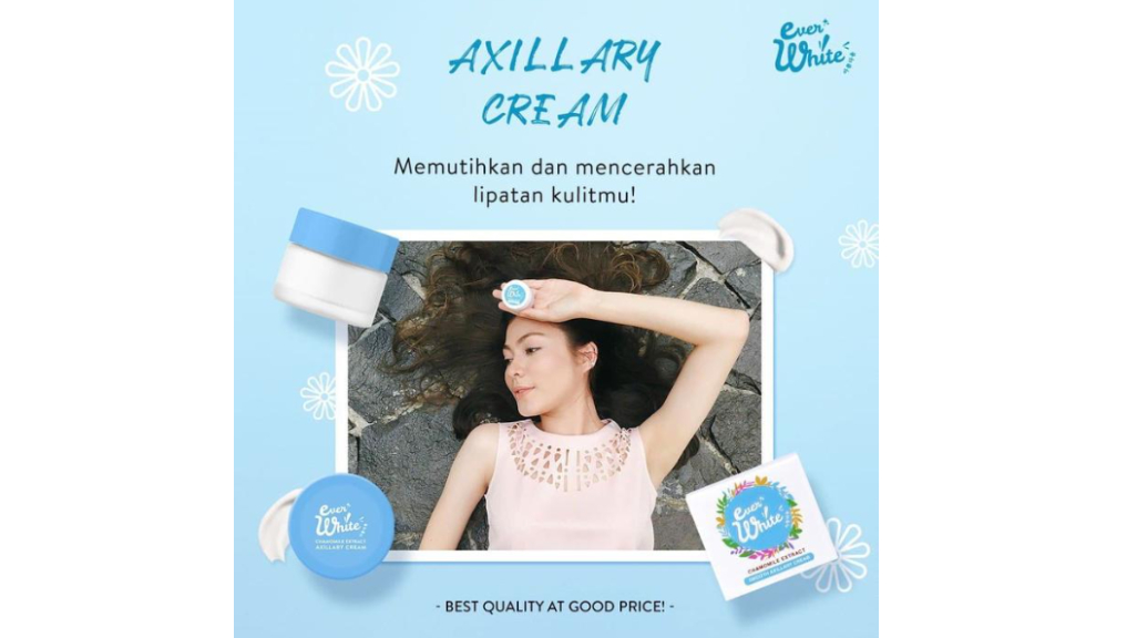 4 Rekomendasi Produk Pencerah Ketiak Lokal yang Aman, Terjangkau, dan Sudah Terdaftar BPOM