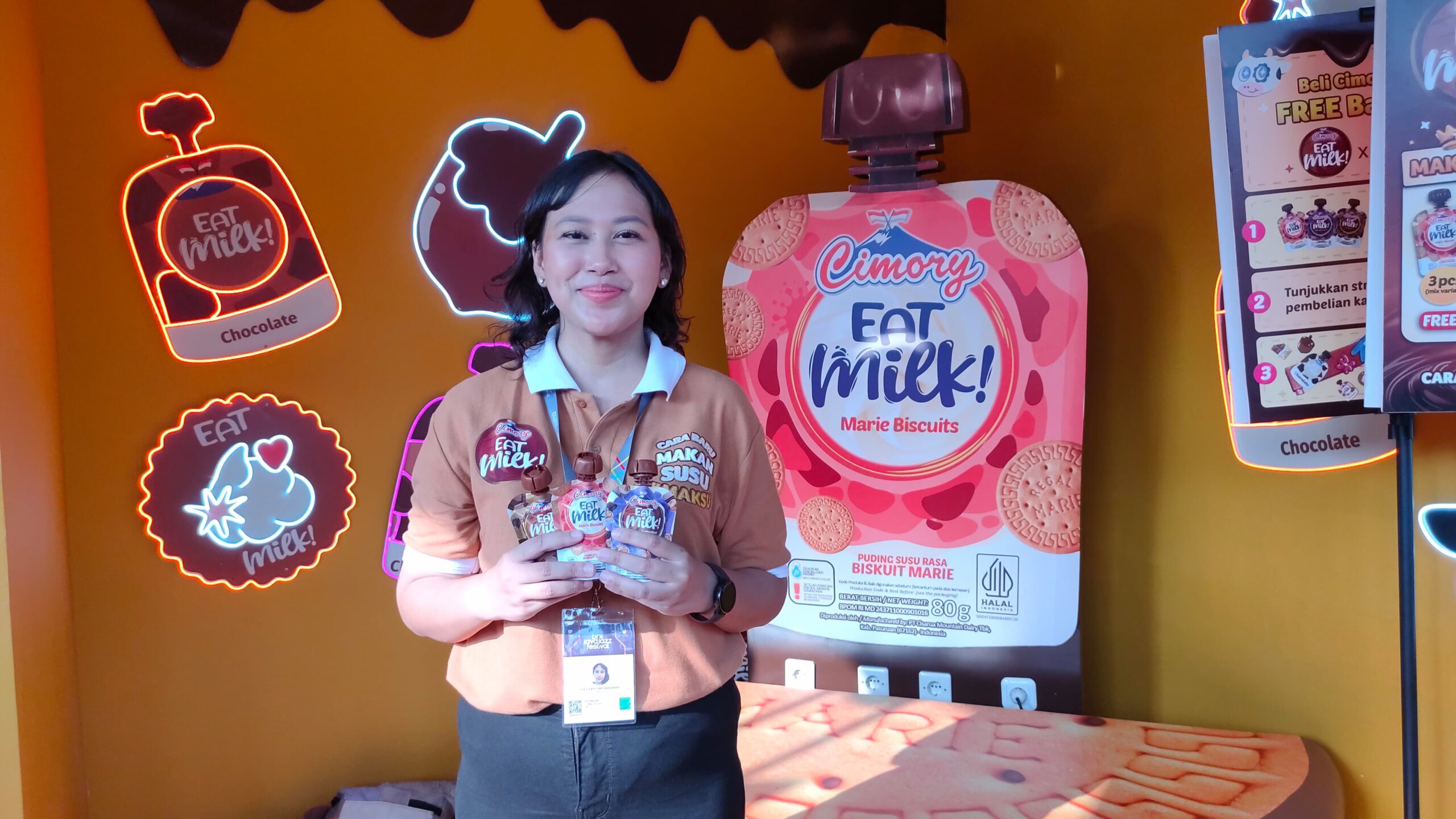 Cimory Eat Milk Ramaikan Java Jazz Festival 2025, Bawa Sensasi “ Susu yang Dimakan” ke Tengah Riuh Musik Jazz