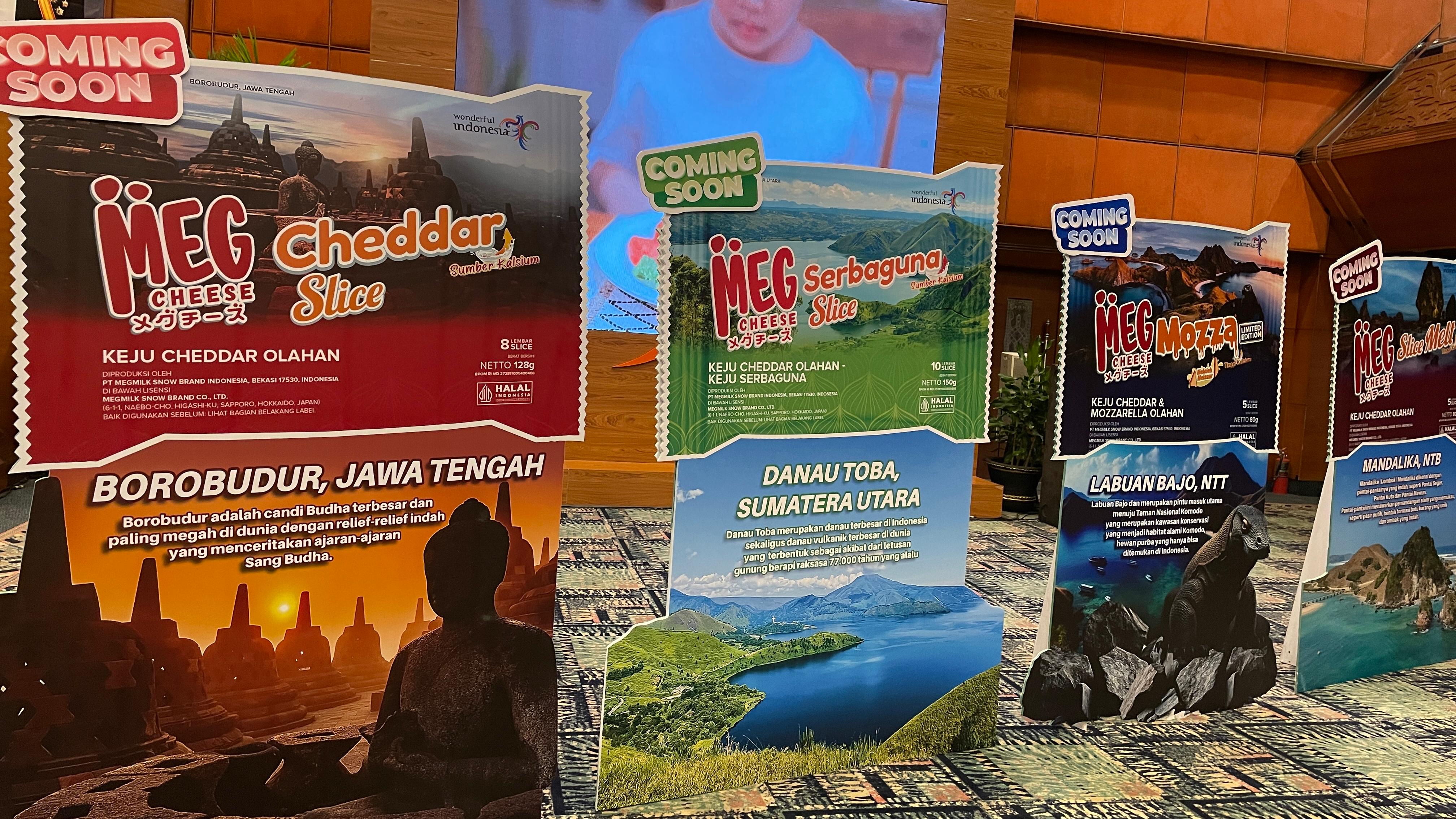 Meg Cheese Gaungkan Kekayaan Budaya Indonesia Lewat Kemasan “ Wonderful Indonesia”