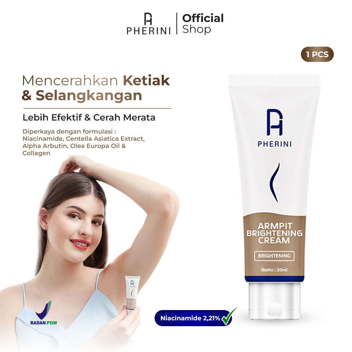 Kulit Leher Hitam dan Sensitif? Kenali Solusinya Bersama PHERINI!