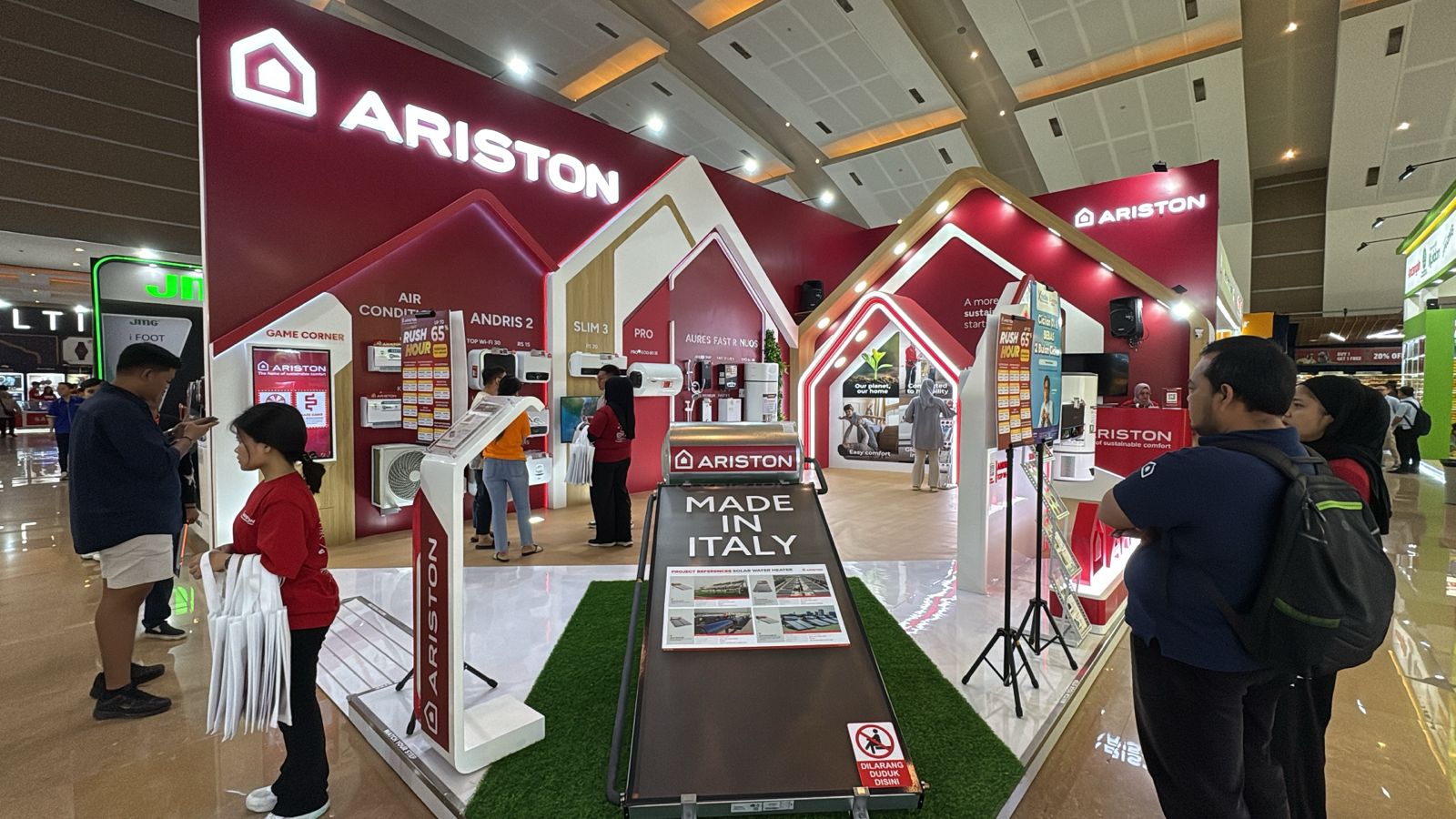 Hangat, Sejuk, dan Stylish: Ariston Ramaikan Jakarta Fair 2025 dengan Solusi Rumah Pintar nan Efisien