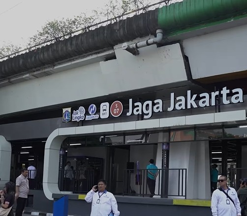 Halte Jaga Jakarta Halte Jaga Jakarta