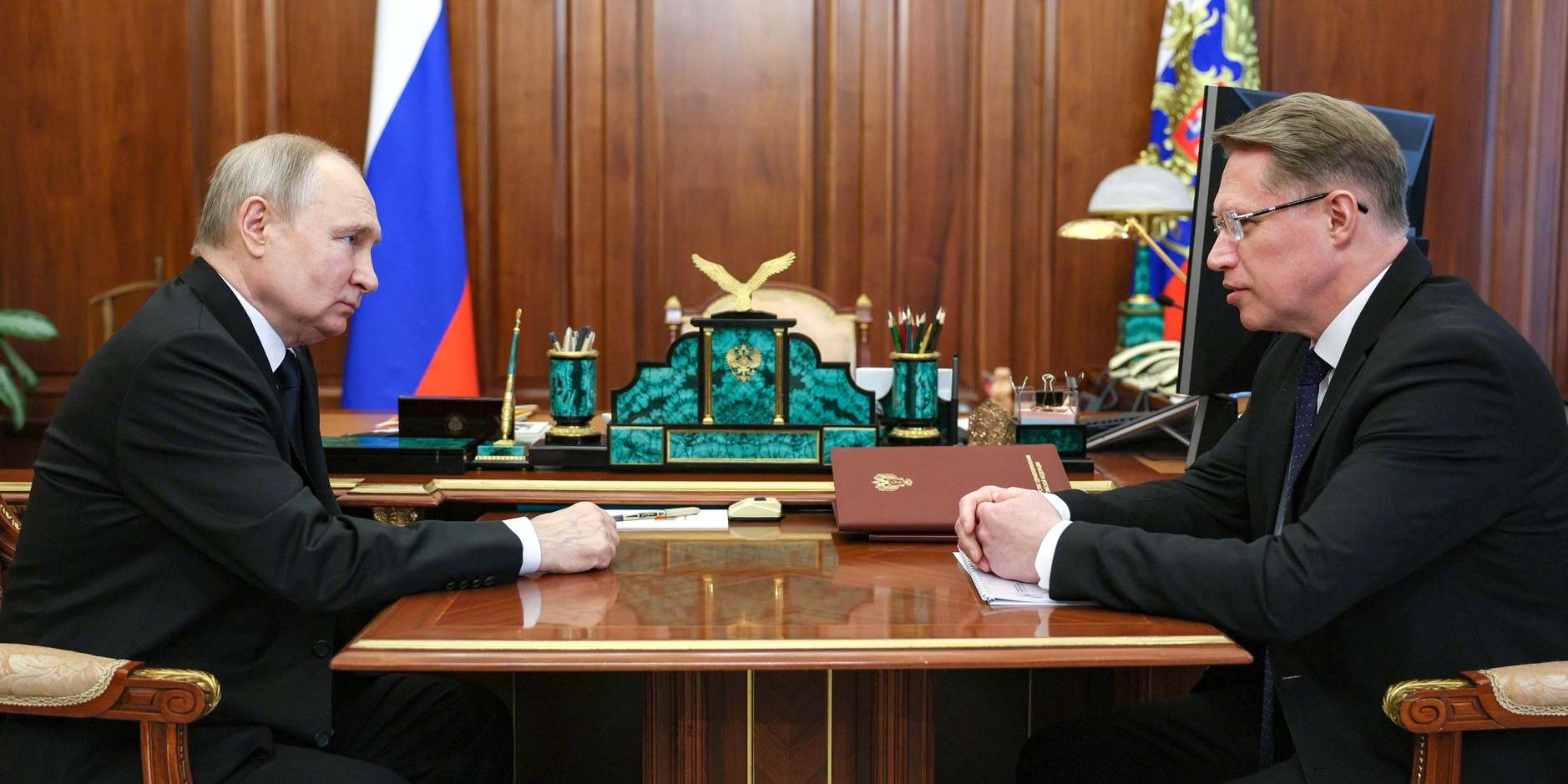 Menteri Kesehatan Rusia, Mikhail Murashko.