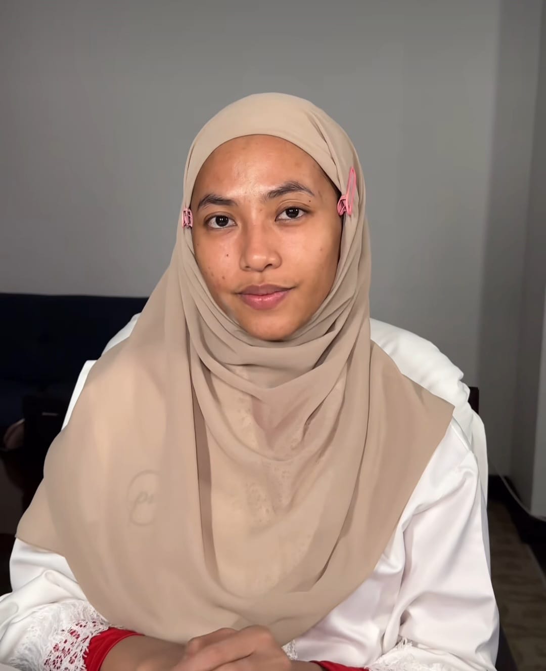 Makeup pernikahan Feby Putri