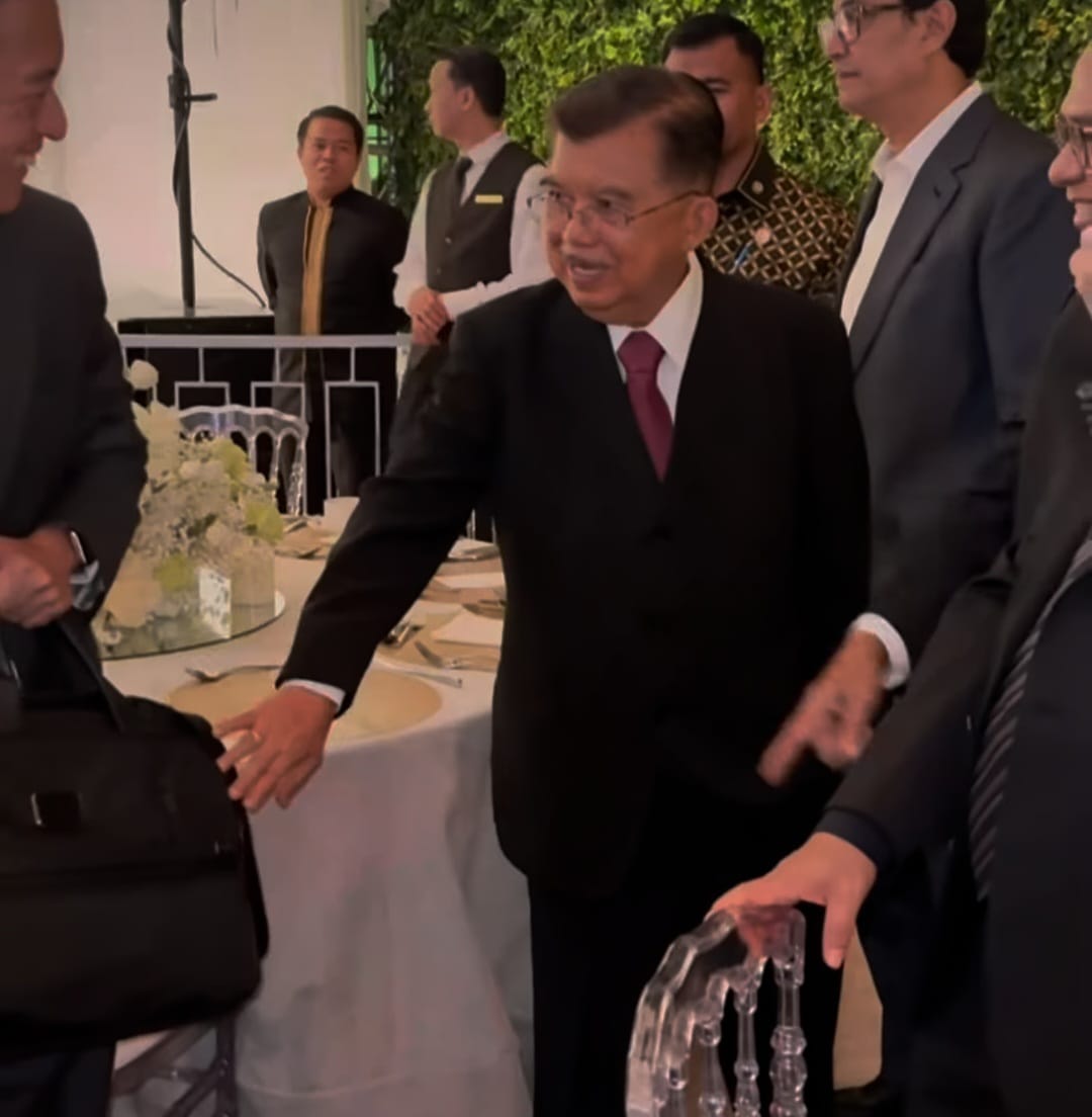 Tom Lembong dan Jusuf Kalla