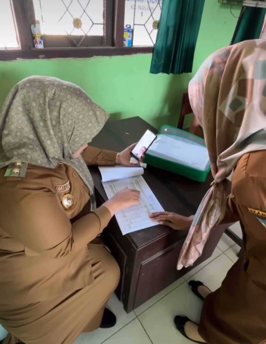 Wakil Bupati Pringsewu Sidak ke  SD Negeri 4 Pagelaran
