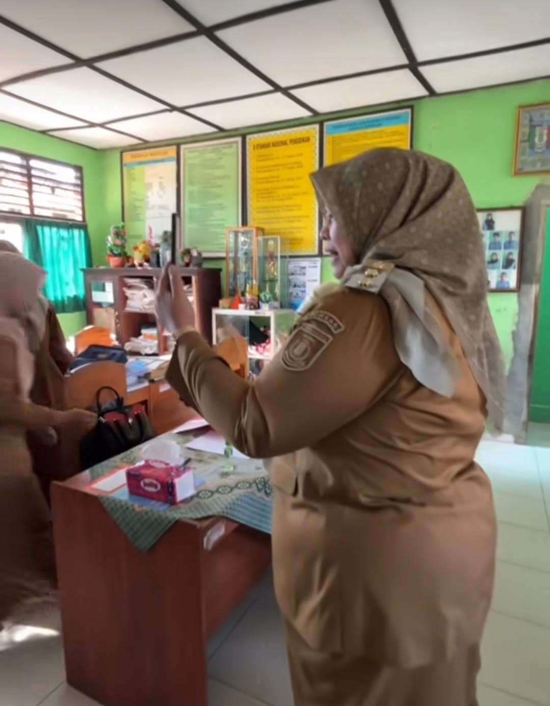 Wakil Bupati Pringsewu Sidak ke  SD Negeri 4 Pagelaran
