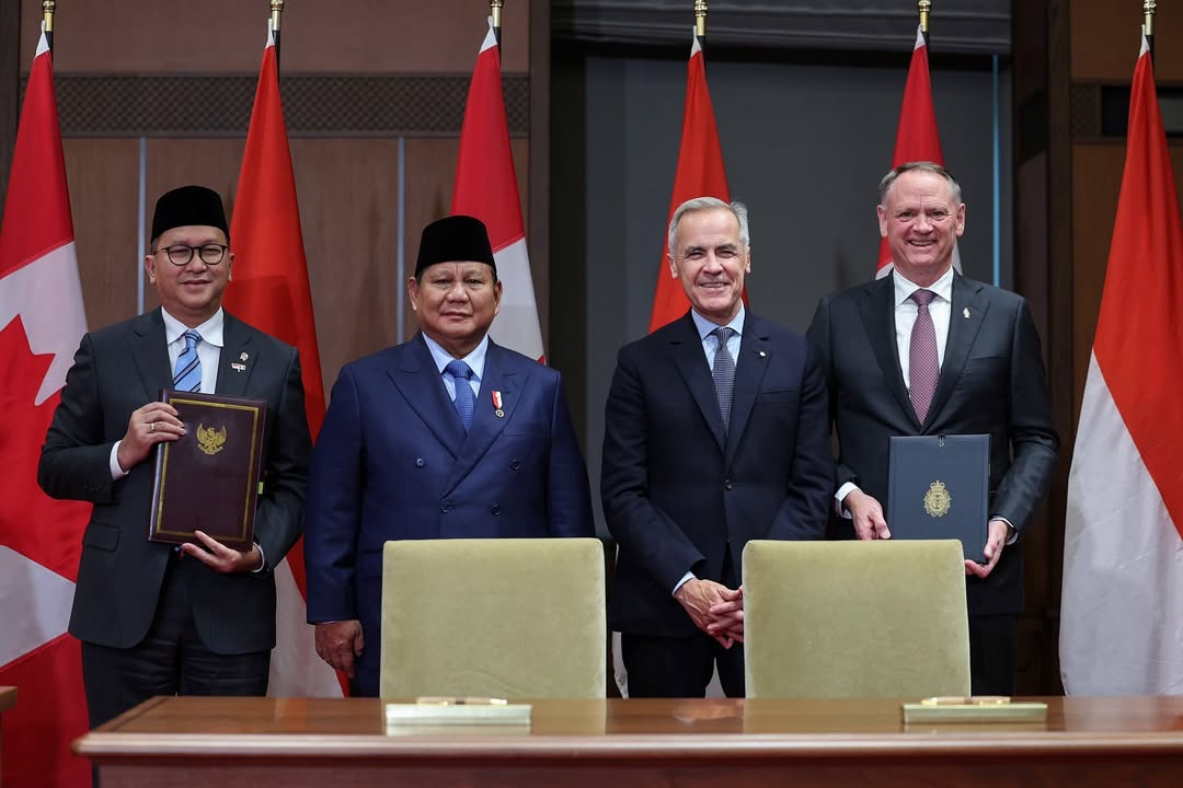 Presiden Prabowo Bertemu PM Kanada Mark Carney