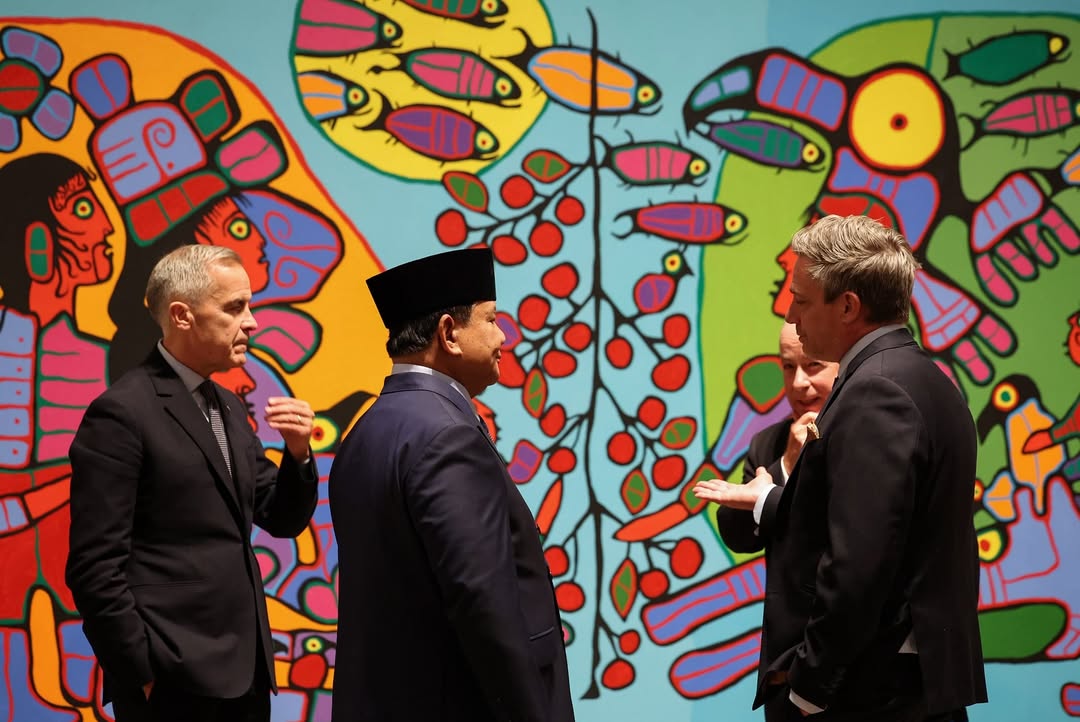 Presiden Prabowo Bertemu PM Kanada Mark Carney