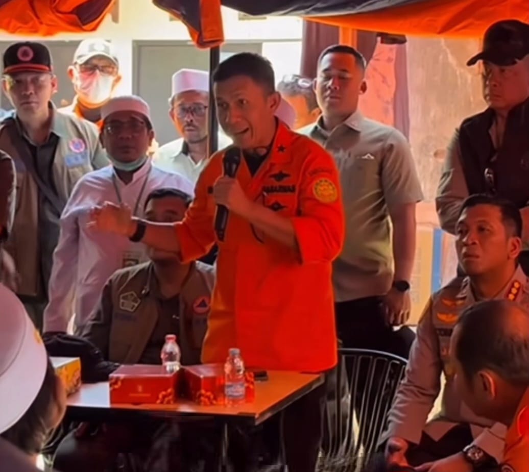 Laksamana Pertama TNI, Yudhi Bramantyo, SAR  Mission Coordinator (SMC)