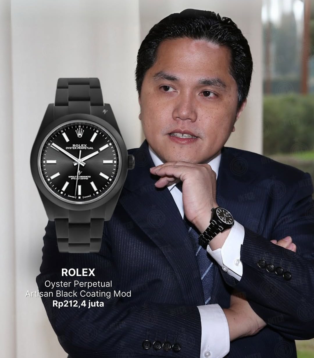 Koleksi jam tangan Erick Thohir