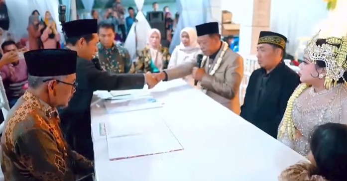 Pernikahan dengan mahar 3 Miliar