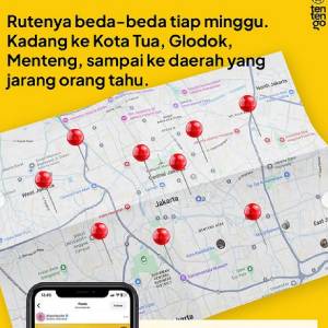 Jakarta Good Guide, Komunitas Jalan Kaki Telusuri Fakta Ibu Kota