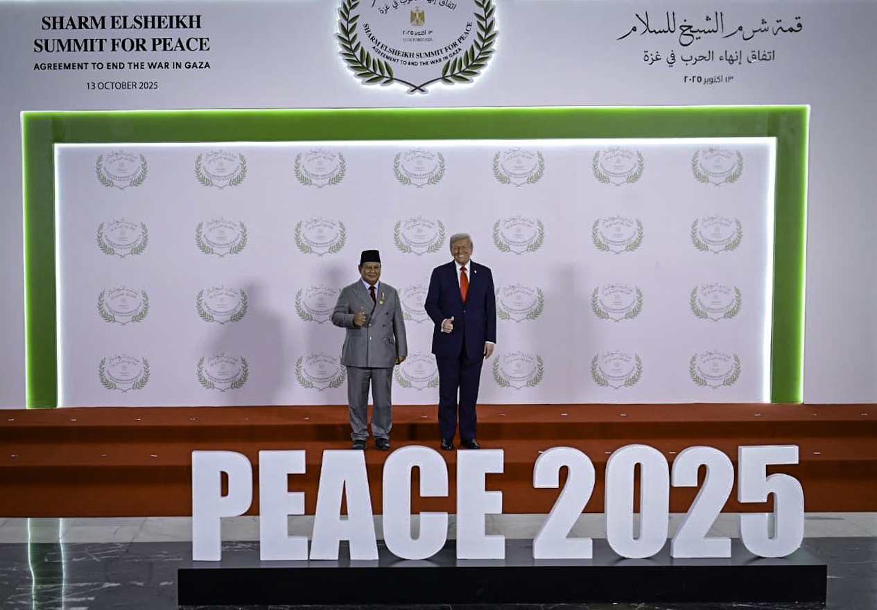 Presiden Prabowo Subianto dan Donald Trump