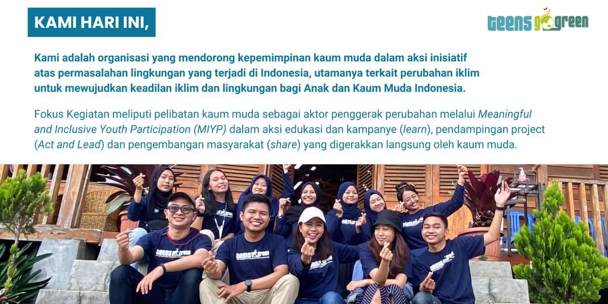 Komunitas Teens Go Green Sebarkan Virus Cinta Lingkungan Bagi Anak Muda Komunitas Teens Go Green Sebarkan Virus Cinta Lingkungan Bagi Anak Muda