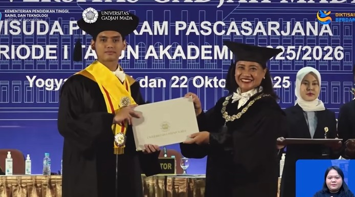 Rizky Aflaha, Doktor termuda di UGM