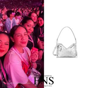 Gaya Simple Nagita Slavina Nonton Konser Blackpink di Jakarta, Harga Kaosnya Bikin Melongo