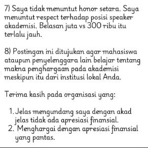 Curhat Dosen S3 Lulusan Monash University Dibayar Rp300 Ribu, Influencer Dapat Belasan Juta