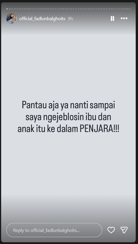 Story bantahan tudingan model mengaku istri siri Bahar Smith Story bantahan tudingan model mengaku istri siri Bahar Smith