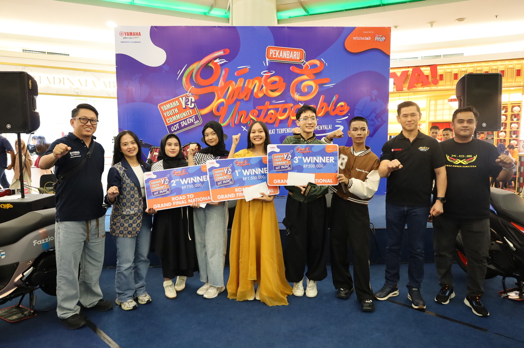 Final Regional Yamaha Youth Community (Y2C) Got Talent 2025 Pekanbaru: Hadirkan Talenta Berbakat Terbaik! Final Regional Yamaha Youth Community (Y2C) Got Talent 2025 Pekanbaru: Hadirkan Talenta Berbakat Terbaik!