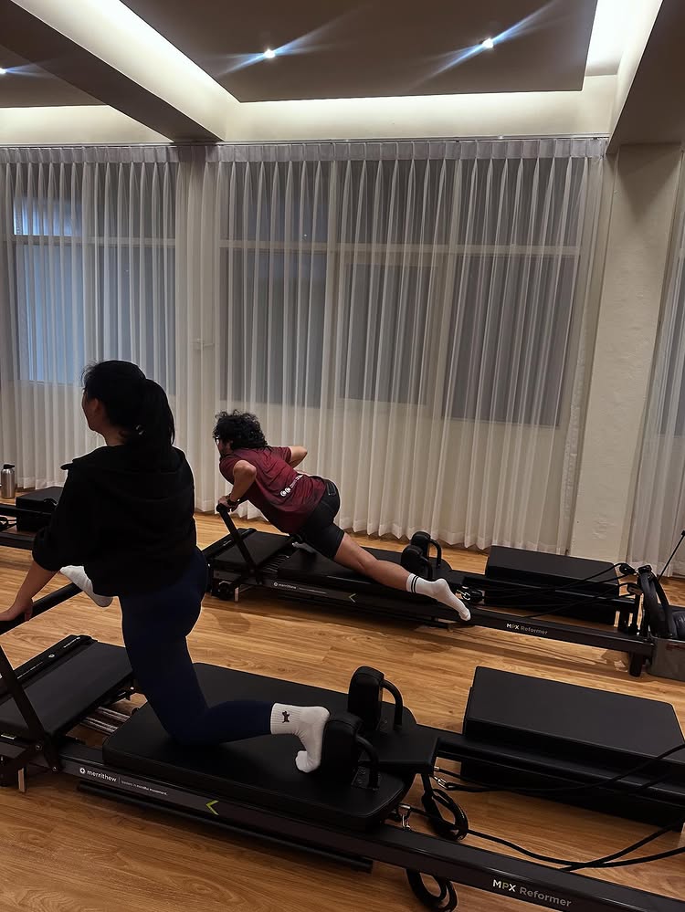 Para seleb lelaki pilates