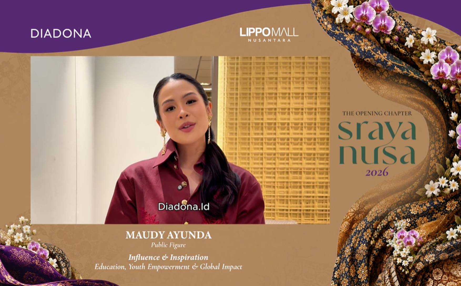 Maudy Ayunda Raih Apresiasi Perempuan Berpengaruh 2026 Maudy Ayunda Raih Apresiasi Perempuan Berpengaruh 2026