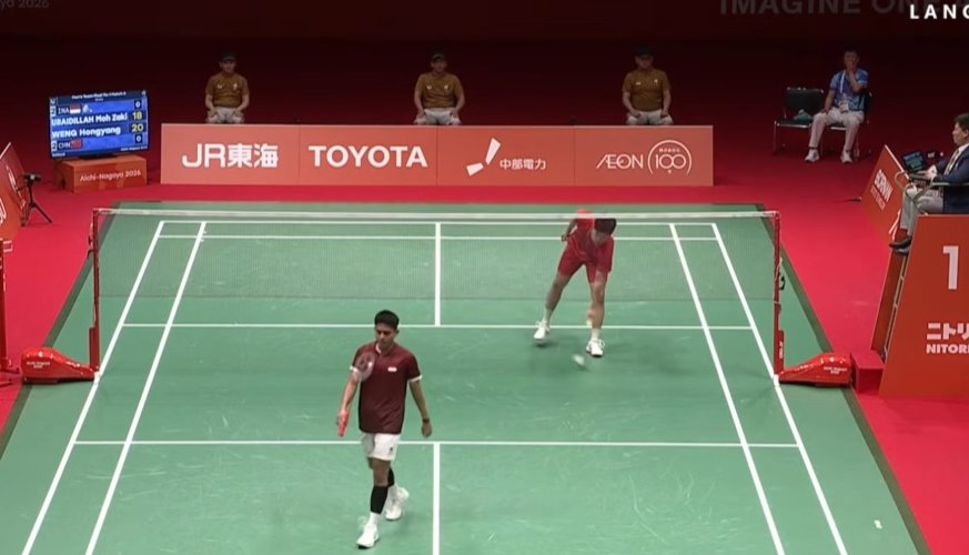 Pertandingan Ubed Vs Weng Hongyang (Youtube) Pertandingan Ubed Vs Weng Hongyang (Youtube)