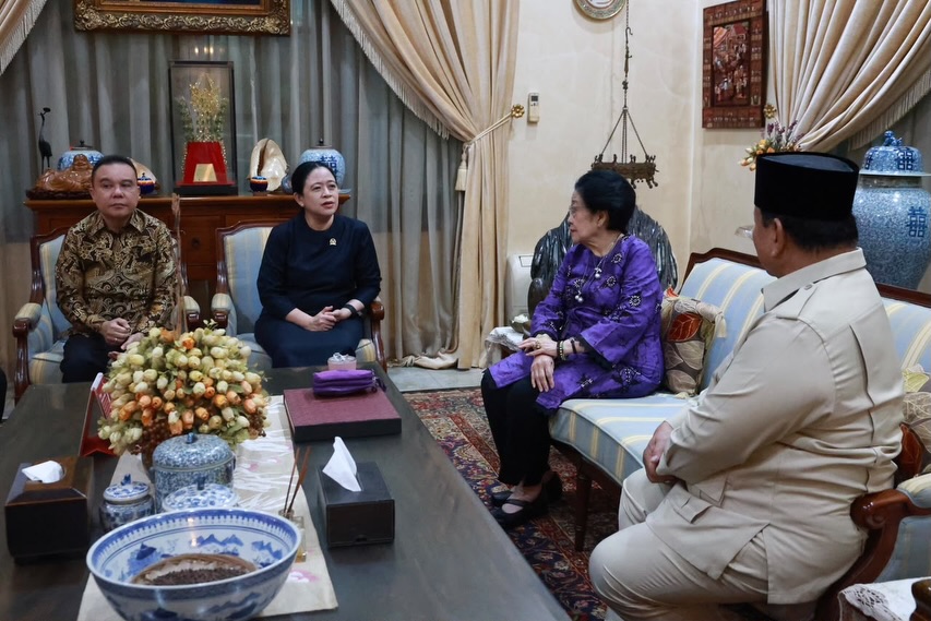 Prabowo bertemu Megawati (Instagram @prabowo) Prabowo bertemu Megawati (Instagram @prabowo)