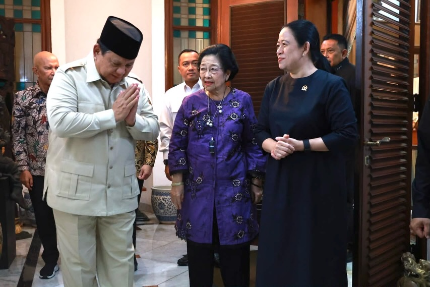 Prabowo bertemu Megawati (Instagram @prabowo) Prabowo bertemu Megawati (Instagram @prabowo)