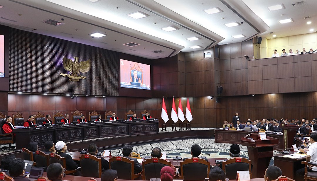 Sidang perkara ijazah Gibran di MK (Instagram MK RI) Sidang perkara ijazah Gibran di MK (Instagram MK RI)
