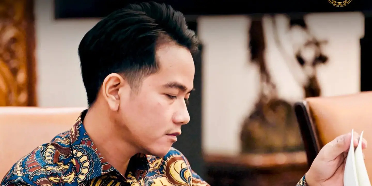 Gibran Rakabuming Raka (Instagram @setwapres.ri) Gibran Rakabuming Raka (Instagram @setwapres.ri)