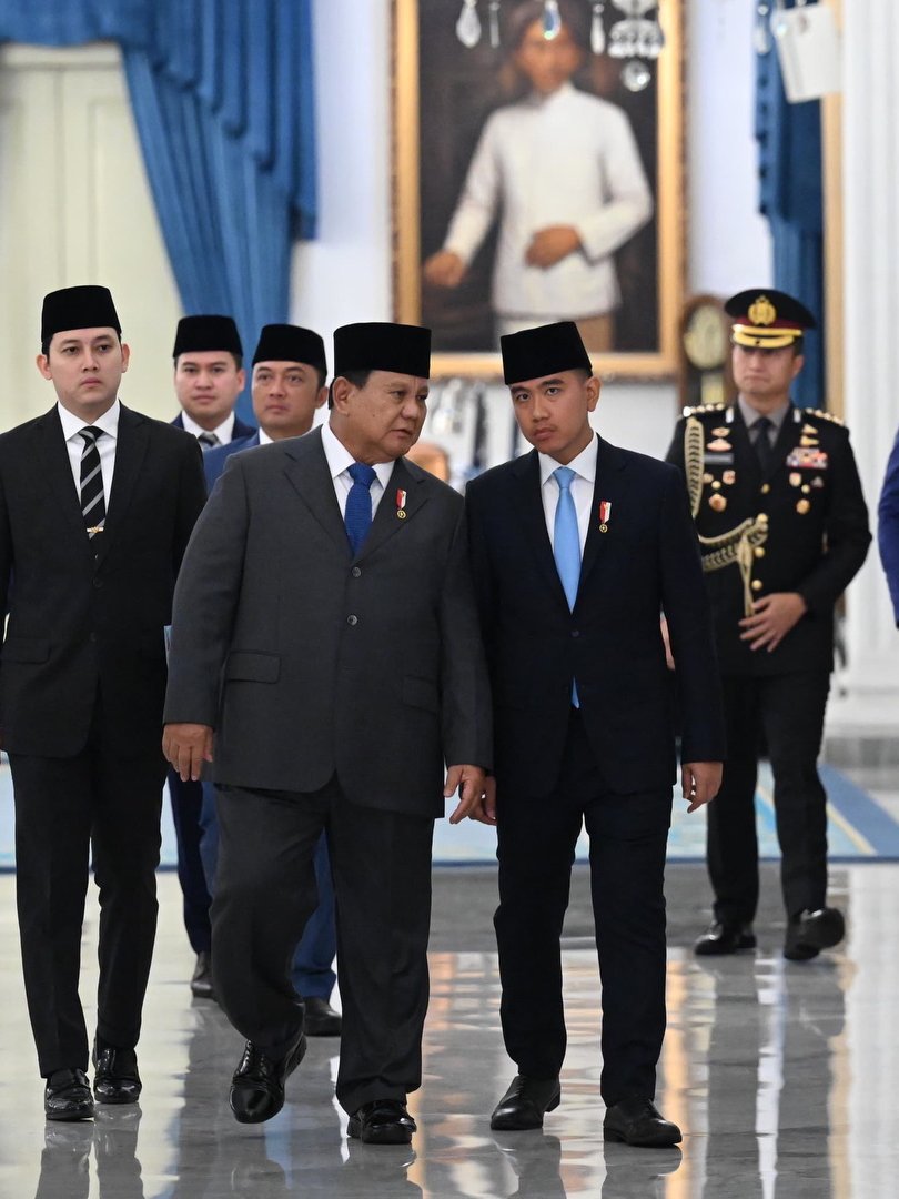 Prabowo dan Gibran (Instagram @setwapres.id) Prabowo dan Gibran (Instagram @setwapres.id)