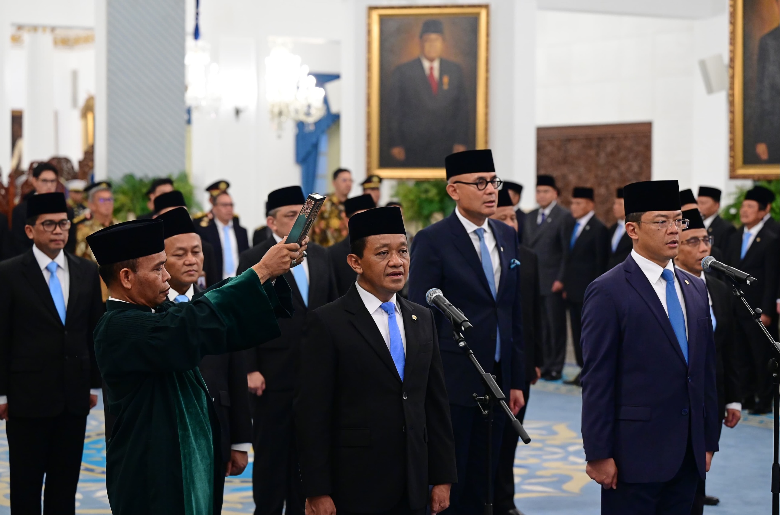 Prabowo reshuffle kabinet (Instagram @sekretariat.kabinet)