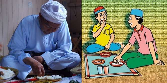 Jangan Makan Sambil Bersandar