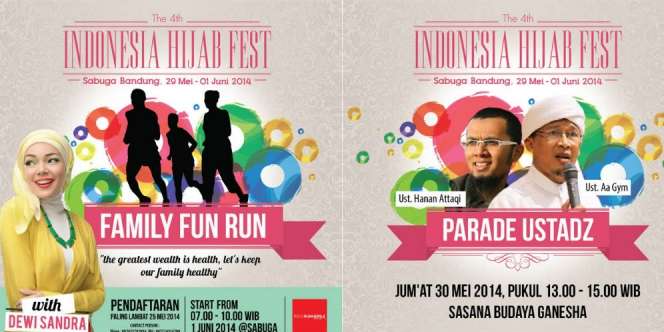 Bandung Tuan Rumah `Indonesia Hijab Fest 2014`