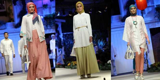 Foto Busana Muslim Putih Masih Favorit