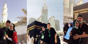 Foto Umroh `Historis` Ussy-Andhika
